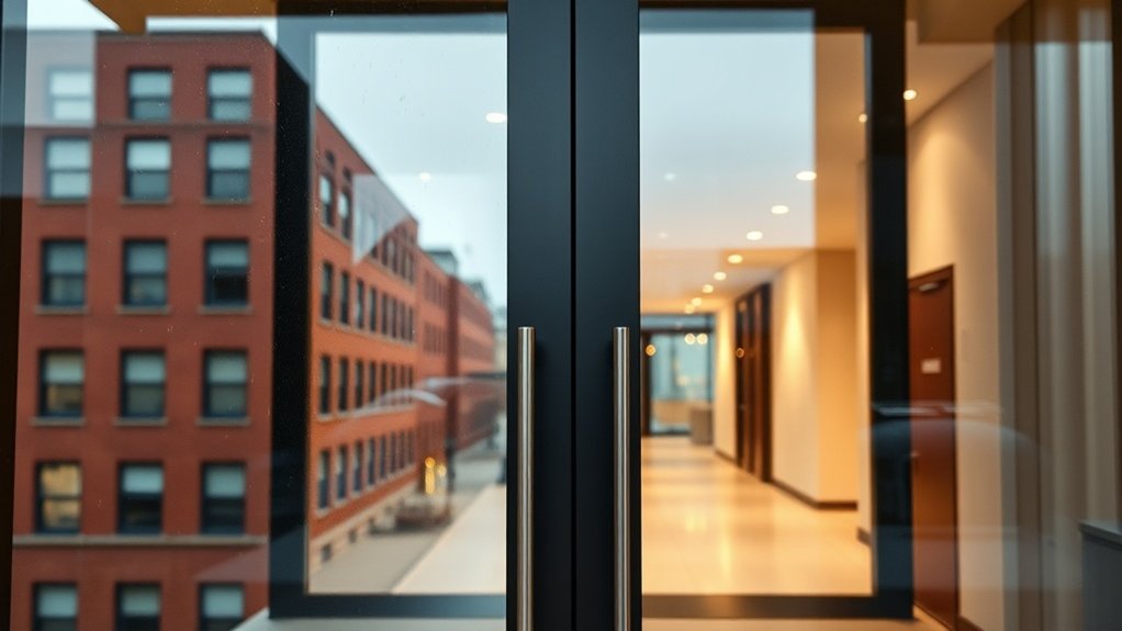 Glass Doors Half Moon Lane