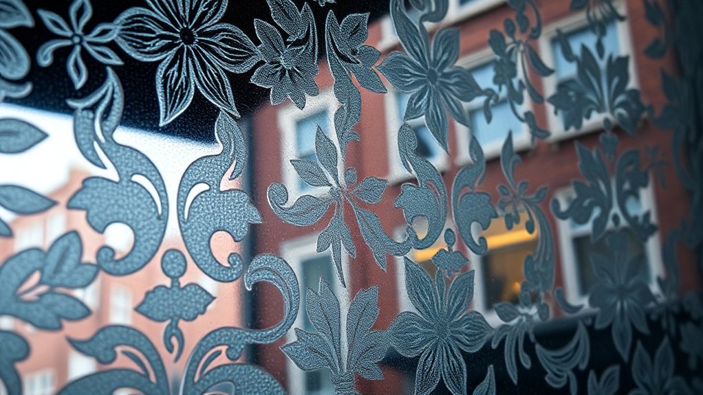 Patterned Decorative Glass Herne Hill