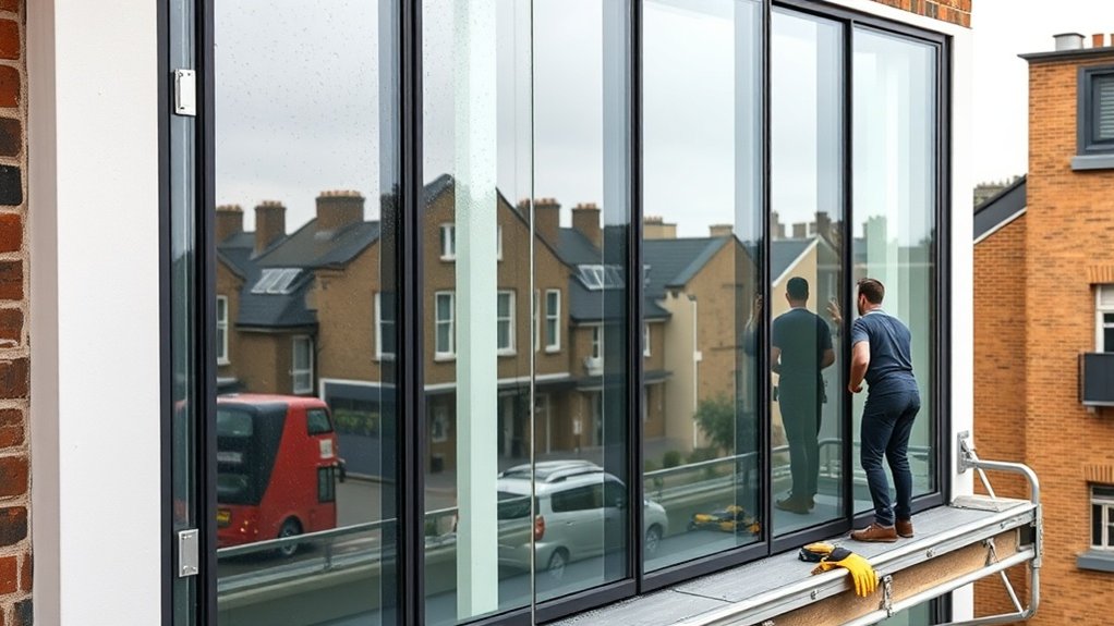 Polycarbonate to Glass Conversion Herne Hill