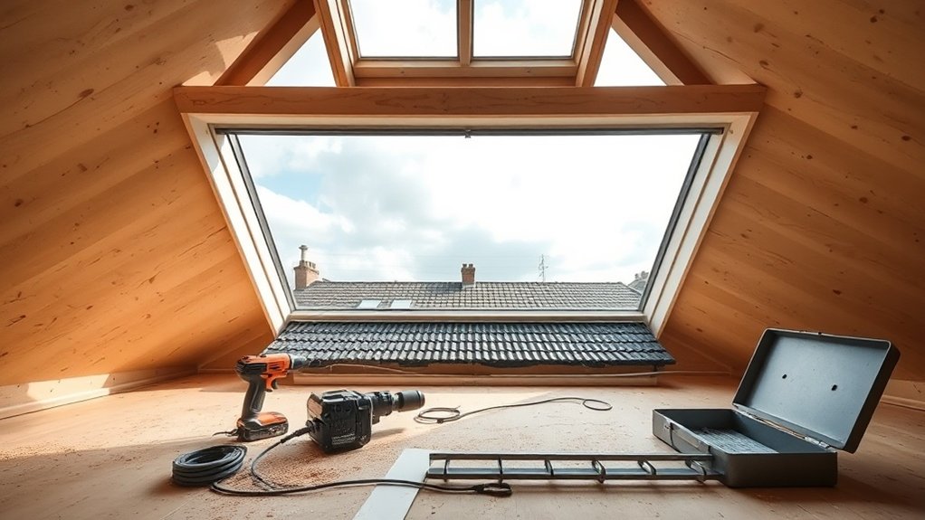 Skylight Installation Half Moon Lane